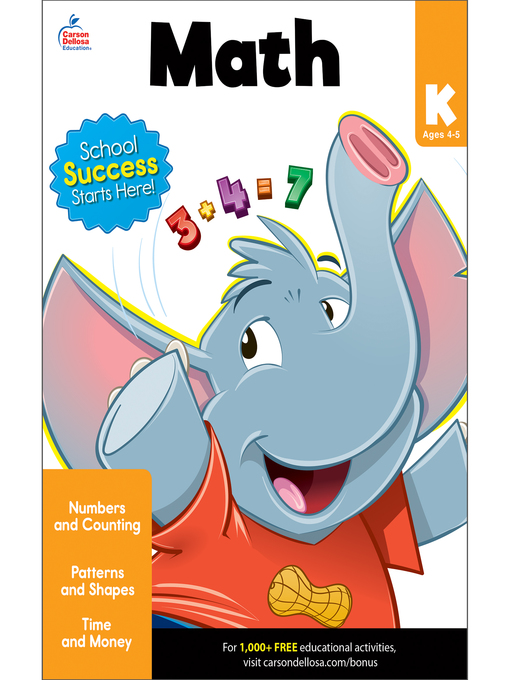 Title details for Math, Grade K by Brighter Child - Available